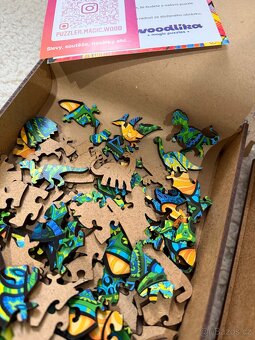Luxusní, dřevěné puzzle WOODLIKA - 2