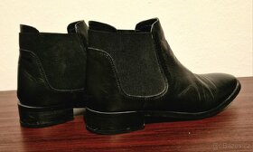 DÁMSKÉ KOŽENÉ KOTNÍČKOVÉ BOTY "PERKA"38-39 - 2