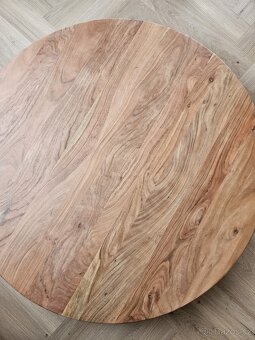 Dřevěný jídelní stůl Kave Home Niut 120 cm - 2