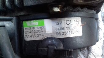 alternátor Valeo , Peugeot 806 HDI - 2