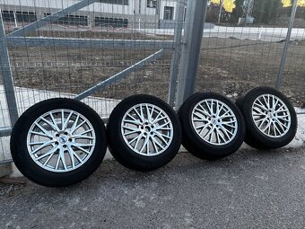 Alu sada touareg 5x112 r19 zimní pneu nokian 255/55/19 - 2