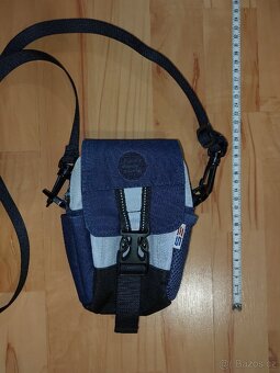 Topgal Ellipse brašnička za pásek/přes rameno modrošedá - 2