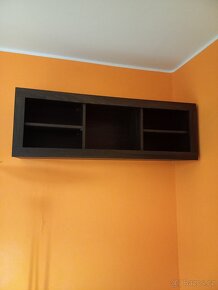 TV stolek + 2 závěsné regály na zeď - 2
