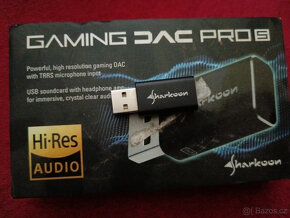 usb zvuková karta- Sharkoon Gaming DAC PRO - 2
