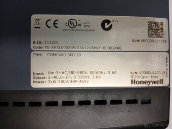 Frekvencni menic 3KW Honeywell - 2