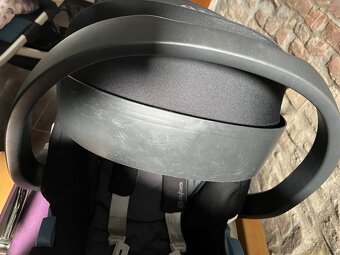 Cybex aton 5 + 2x isofixová základna, adaptéry na kočárek - 2