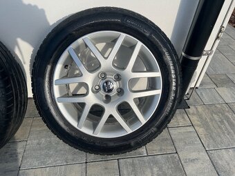 ALU KOLA R16 205/55 ET42 (6,5JX16H2 ET42 5/100)+LETNÍ PNEU - 2