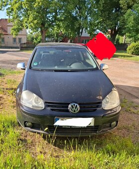 Prodám VW Golf 5 – 1.4 55kW, r.v. 2005 – na opravu nebo ND - 2