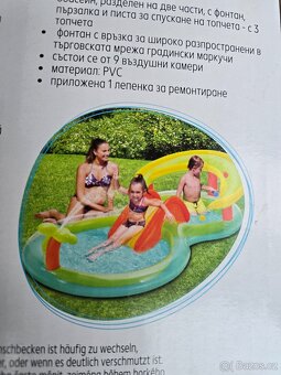 Dětský bazének se skluzavkou - 2