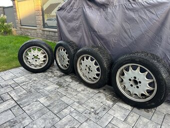 Monkar retro ALU kola nové pneu zimní 225/55R16 - 2