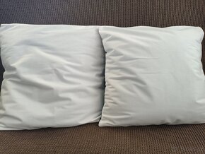 2 vánoční dekorační povlaky 45x45 cm, modré - 2