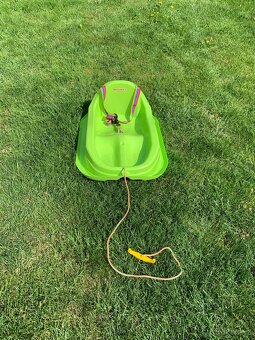 Houpací housenka, houpačka na zavěšeni, dětské boby - 2