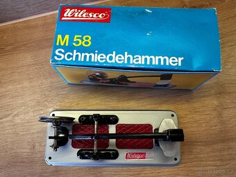 Parní stroj - Vintage buchar Wilesco M58 z roku 1975 - 1990 - 2