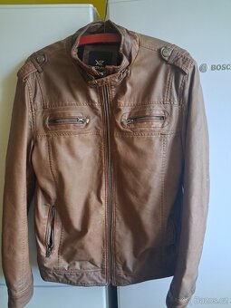 Kožená bunda s teplou vložkou Xray Jeans - 2