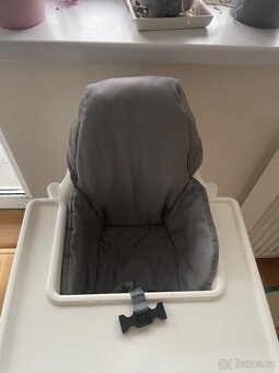 Zidlicka Ikea se stolkem a povlakem - 2