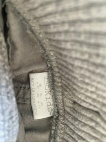 Detske platene kalhoty, vel. 4-6 let, sede - 2