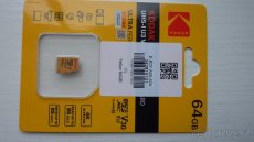 Kodak High Speed Micro SD karta TF karta - žlutá 64 GB - 2