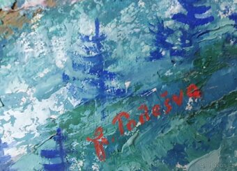 Prodám olejomalbu ak.m. Františka Podešvy - 2