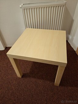 6x stolek LACK IKEA dekor bříza - 2