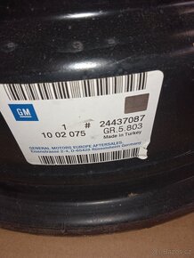 Prodám plech disky Opel 15 rozteč 5x110 - 2