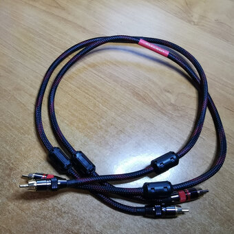 RCA signálové kabely 80cm - 2