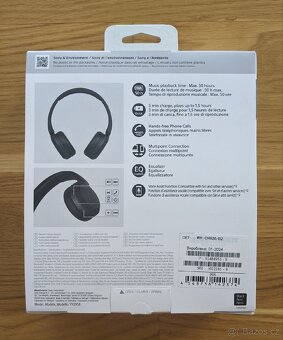 Sluchátka Sony Bluetooth WH-CH520, black - 2