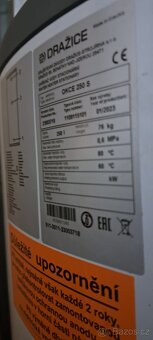 Kombinovaný bojler 250l - 2