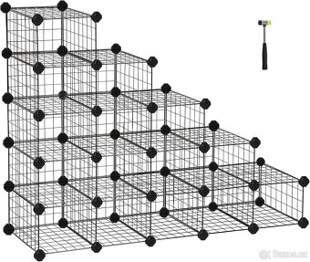 NOVÝ KOVOVÝ REGÁL & BOTNÍK ATD - 2