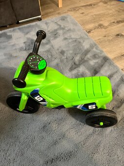 Dětská motorka - zelená (malá) - 2