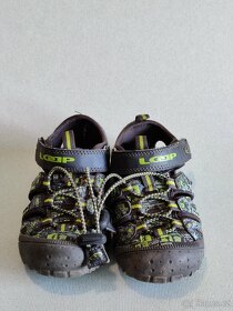 Sandály LOAP vel. 28 (šedá a zelená) - 2