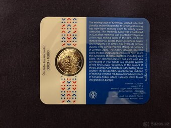 Mincové kartičky - coincards - Slovensko - takmer komplet - 2