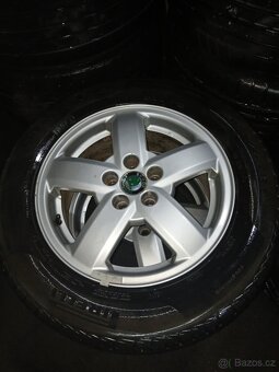 SADA LETNÍCH KOL ORIGINÁL ŠKODA 1U0601025H - 2