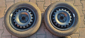 Plechové disky Škoda Citigo 4x100 5x14 ET35 165/70r14 letní - 2