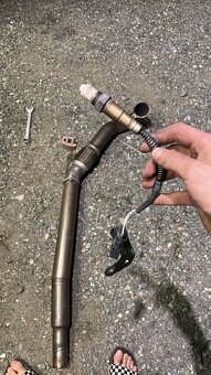 Custom downpipe + decat 1.8T K04 ( TT, S3 ) - 2