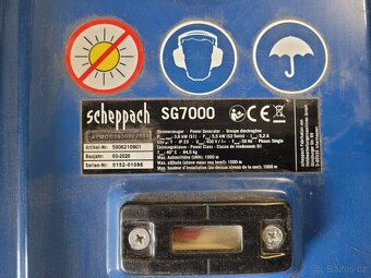 Elektrocentrála Scheppach SG 7000 - 2