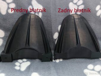 Kukirin G4 přední a zadní blatník vytištěný na 3D tiskárně - 2