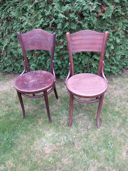 Starožitné židle i 2x Thonet - 2
