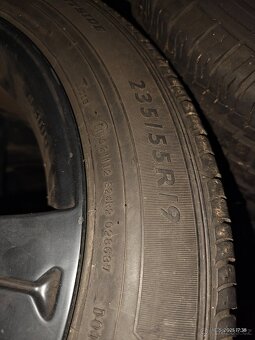 alu kola s pneu 235/55/R19, 5x112, cena za komplet - 2