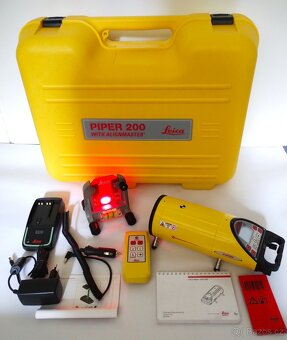 Potrubní laser LEICA PIPER 200 - 100% funkční + DOKLAD - 2