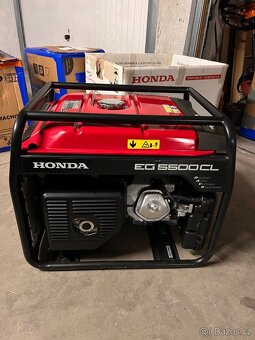 Honda EG 5500 CL elektrocentrála s digitální AVR v záruce - 2