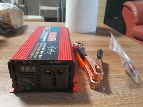 Prodám nový sinusový měnič napětí 12V /220V 800/1600W - 2