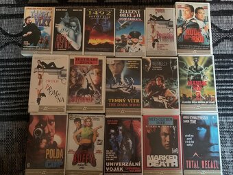 Prodám VHS Videokazety +800ks - 2