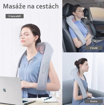 El. masážní límec - nový - 2