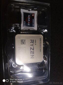 Prodám procesor amd ryzen 5 3600 s originálním chladičem. - 2