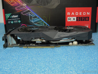 Herní grafika ASUS ROG STRIX GAMING RX570 O4G 4GB - 2