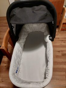 Korbička Baby jogger DELUXE TENCEL LUNAR BLACK - 2