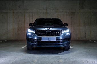 Škoda Kodiaq RS BiTDI, pano, ťažné, webasto, odpočet DPH - 2