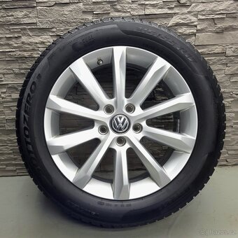 17" Originál VW Helsinky 5x112 zimní pneu 5-6mm - 2