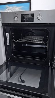 Horkovzdušná trouba, gril, design: nerez, vestavná trouba - 2