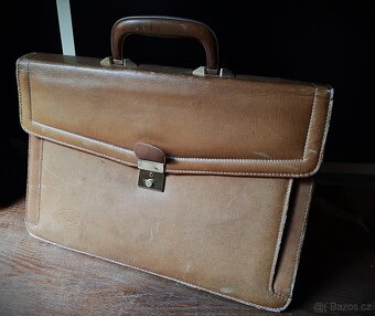 KOŽENÁ AKTOVKA S KLÍČEM - 2